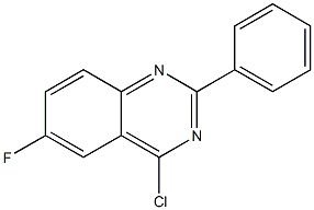 QUINAZOLINE, 4-CHLORO-6-FLUORO-2-PHENYL- CAS#: 885277-09-8
