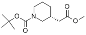 (R)-1-Boc-3-piperidineacetic acid methyl ester CAS#: 865157-02-4