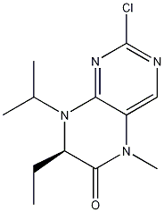 (R)-2-chloro-7-ethyl-8-isopropyl-5-methyl-7,8-dihydropteridin-6(5H)-one CAS#: 877676-50-1