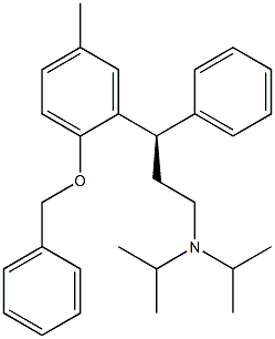 (R)-3-(2-(benzyloxy)-5-Methylphenyl)-N,N-diisopropyl-3-phenylpropan-1-aMine CAS#: 848768-06-9