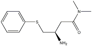 (R)-3-amino-N,N-dimethyl-4-(phenylthio)butanamide CAS#: 870812-31-0