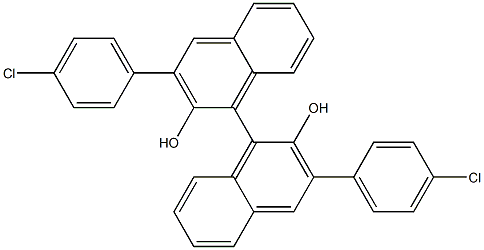 (R)-3,3'-Bis(4-chlorophenyl)-[1,1'-binaphthalene]-2,2'-diol CAS#: 851615-05-9