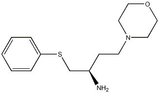 (R)-4-Morpholino-1-(phenylthio)-2-butylamine CAS#: 870812-95-6