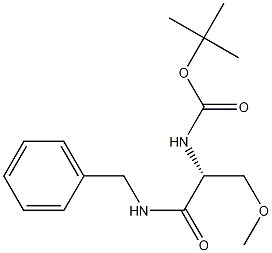 (R)-tert-Butyl 1-(benzylamino)-3-methoxy-1-oxopropan-2-ylcarbamate CAS#: 880468-89-3