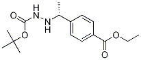(R)-tert-butyl 2-(1-(4-(ethoxycarbonyl)phenyl)ethyl)hydrazinecarboxylate CAS#: 870822-90-5