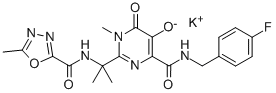Raltegravir potassium CAS#: 871038-72-1