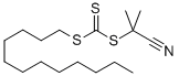 S-(2-CYANO-2-PROPYL)-S-DODECYLTRITHIOCARBONATE CAS#: 870196-83-1
