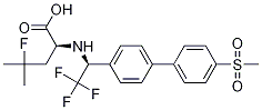 (S)-4-fluoro-4-Methyl-2-((S)-2,2,2-trifluoro-1-(4'-(Methylsulfonyl)biphenyl-4-yl)ethylaMino)pentanoic acid CAS#: 875272-89-2