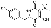 (S)-TERT-BUTYL 1-(HYDROXYAMINO)-3-(4-BROMOPHENYL)-1-OXOPROPAN-2-YLCARBAMATE CAS#: 864876-00-6