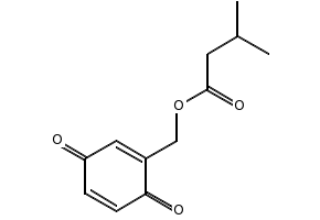 (3,6-dioxocyclohexa-1,4-dien-1-yl)methyl 3-methylbutanoate