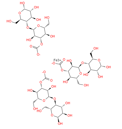 Structure of Injectafer CAS 9007-72-1