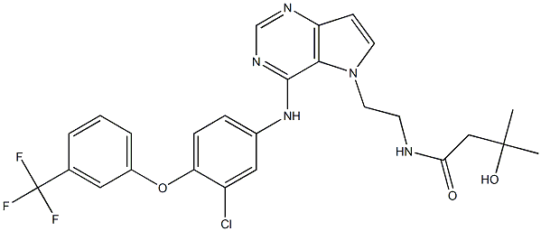 TAK-285 CAS#: 871026-44-7