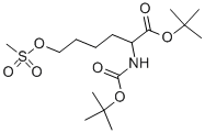 TERT-BUTYL 2-(TERT-BUTOXYCARBONYLAMINO)-6-(METHYLSULFONYLOXY)HEXANOATE CAS#: 878905-11-4