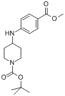 TERT-BUTYL 4-(4-(METHOXYCARBONYL)PHENYLAMINO)PIPERIDINE-1-CARBOXYLATE CAS#: 856933-11-4