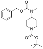 TERT-BUTYL 4-((BENZYLOXYCARBONYL)(METHYL)AMINO)PIPERIDINE-1-CARBOXYLATE CAS#: 847039-05-8