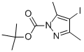 TERT-BUTYL 4-IODO-3,5-DIMETHYL-1H-PYRAZOLE-1-CARBOXYLATE CAS#: 857283-71-7