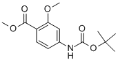 TERT-BUTYL 4-(METHOXYCARBONYL)-3-METHOXYPHENYLCARBAMATE CAS#: 883555-08-6