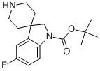 TERT-BUTYL 5-FLUOROSPIRO[INDOLINE-3,4'-PIPERIDINE]-1-CARBOXYLATE CAS#: 858351-47-0