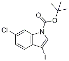 TERT-BUTYL 6-CHLORO-3-IODO-1H-INDOLE-1-CARBOXYLATE CAS#: 868694-20-6