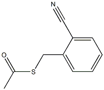 Thioacetic acid S-(2-cyano-benzyl) ester CAS#: 887092-54-8