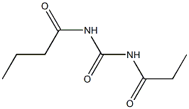 Urea, 1-butyryl-3-propionyl- (4CI) CAS#: 873384-48-6