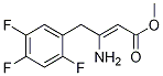 (Z)-Methyl 3-aMino-4-(2,4,5-trifluorophenyl)but-2-enoate CAS#: 881995-70-6
