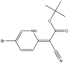 (Z)-tert-Butyl 2-(5-bromopyridin-2(1H)-ylidene)-2-cyanoacetate CAS#: 831203-34-0