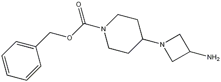 benzyl 4-(3-aminoazetidin-1-yl)piperidine-1-carboxylate CAS#: 883546-93-8