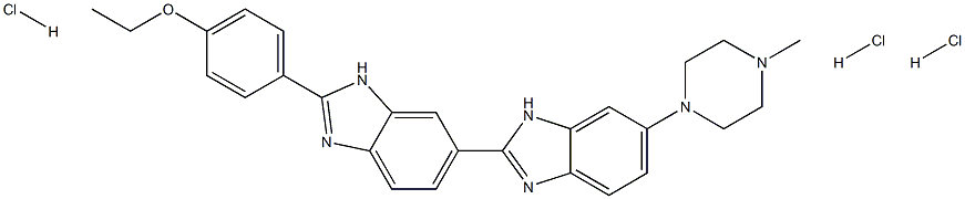 bisBenziMide H 33342 trihydrochloride CAS#: 875756-97-1