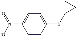 cyclopropyl(4-nitrophenyl)sulfane CAS#: 851008-48-5