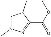 -delta-2-3-Pyrasolinecarboxylic acid, 1,4-dimethyl-, methyl ester (3CI) CAS#: 858837-22-6