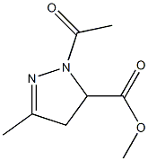 -delta-2-5-Pyrazolinecarboxylic acid, 1-acetyl-3-methyl-, methyl ester (3CI) CAS#: 858837-93-1