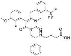 elagolix CAS#: 834153-87-6