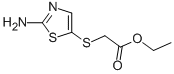 ethyl 2-(2-aminothiazol-5-ylthio)acetate CAS#: 859522-19-3