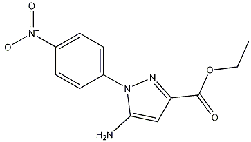 ethyl 5-amino-1-(4-nitrophenyl)-1H-pyrazole-3-carboxylate CAS#: 866838-08-6