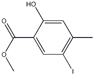 methyl 2-hydroxy-5-iodo-4-methylbenzoate CAS#: 850146-80-4