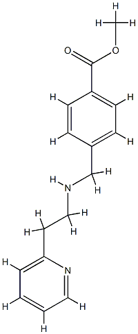 methyl 4-({[2-(pyridin-2-yl)ethyl]amino}methyl)benzoate CAS#: 851365-08-7