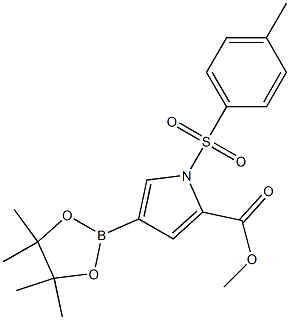 methyl 4-(4,4,5,5-tetramethyl-1,3,2-dioxaborolan-2-yl)-1-tosyl-1H-pyrrole-2-carboxylate CAS#: 869886-86-2