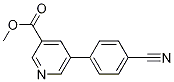 methyl 5-(4-cyanophenyl)pyridine-3-carboxylate CAS#: 893735-10-9