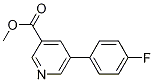 methyl 5-(4-fluorophenyl)pyridine-3-carboxylate CAS#: 893734-77-5