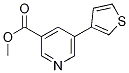 methyl 5-(thiophen-3-yl)pyridine-3-carboxylate CAS#: 893735-04-1