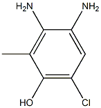 o-Cresol, 3,4-diamino-6-chloro- (2CI) CAS#: 861619-78-5