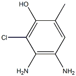 o-Cresol, 4,5-diamino-6-chloro- (2CI) CAS#: 861619-76-3