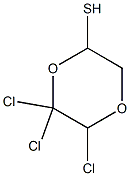 p-Dioxane-2-thiol, 5,6,6-trichloro- (6CI) CAS#: 857838-55-2