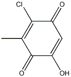 p-Toluquinone, 3-chloro-6-hydroxy- (1CI) CAS#: 860751-43-5