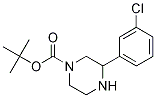 tert-Butyl 3-(3-chlorophenyl)piperazine-1-carboxylate CAS#: 886767-41-5