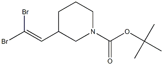 tert-butyl 3-(2,2-dibroMovinyl)piperidine-1-carboxylate CAS#: 851882-50-3