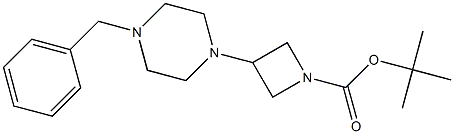 tert-butyl 3-(4-benzylpiperazin-1-yl)azetidine-1-carboxylate CAS#: 864248-52-2