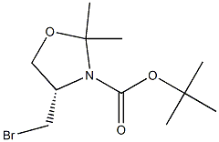 tert-butyl (4S)-4-(bromomethyl)-2,2-dimethyl-1,3-oxazolidine-3-carboxylate CAS#: 857906-94-6