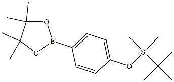 tert-butyldimethyl(4-(4,4,5,5-tetramethyl-1,3,2-dioxaborolan-2-yl)phenoxy)silane CAS#: 873426-76-7